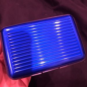 Royal Blue Card Holder